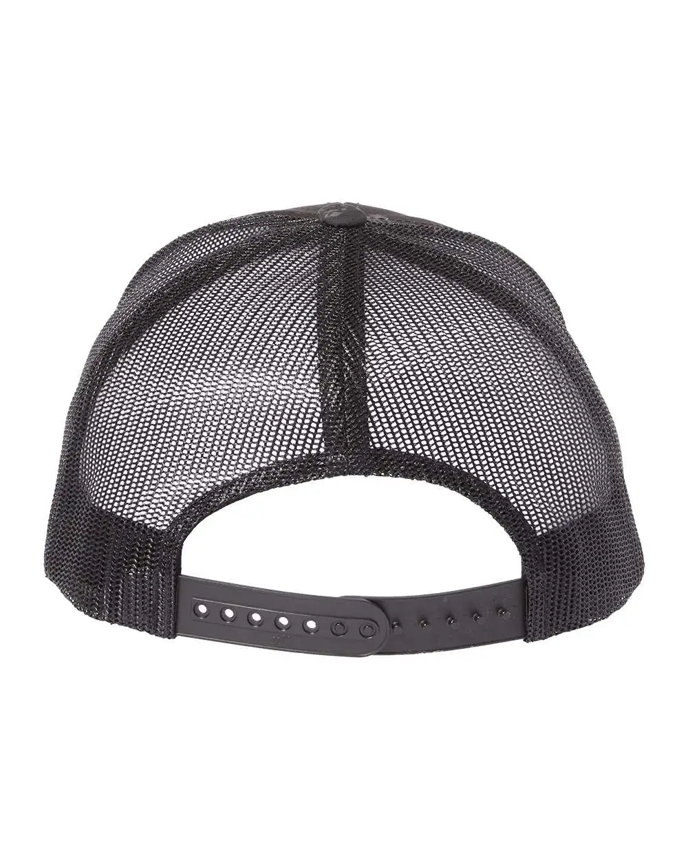 Yp Classics 6606 Retro Trucker Cap - Poseidon Black - one Size Fits Most