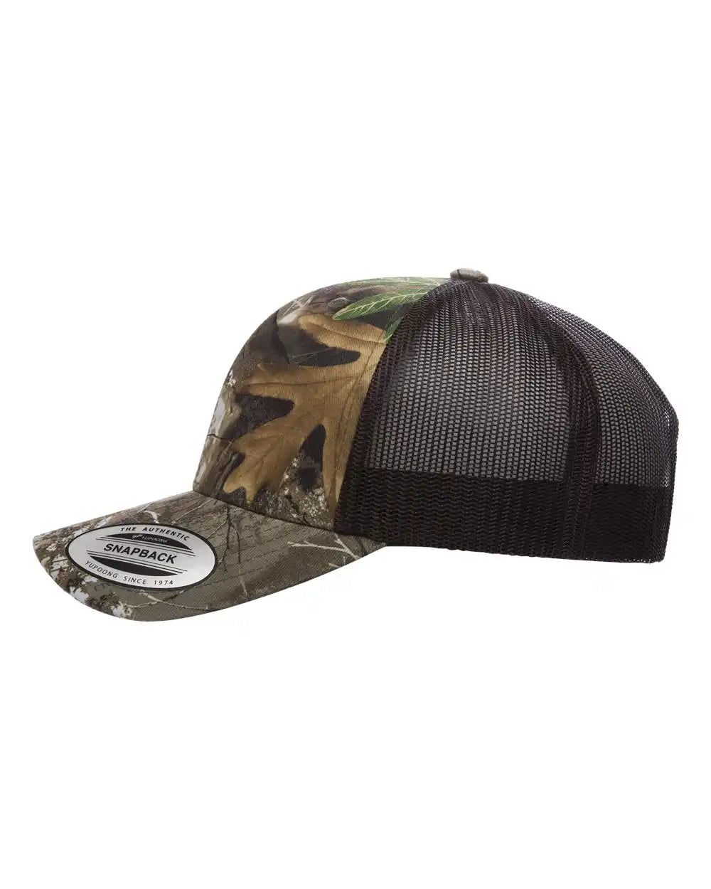 Yp Classics 6606 Retro Trucker Cap - Realtree Edge Brown - one Size Fits Most