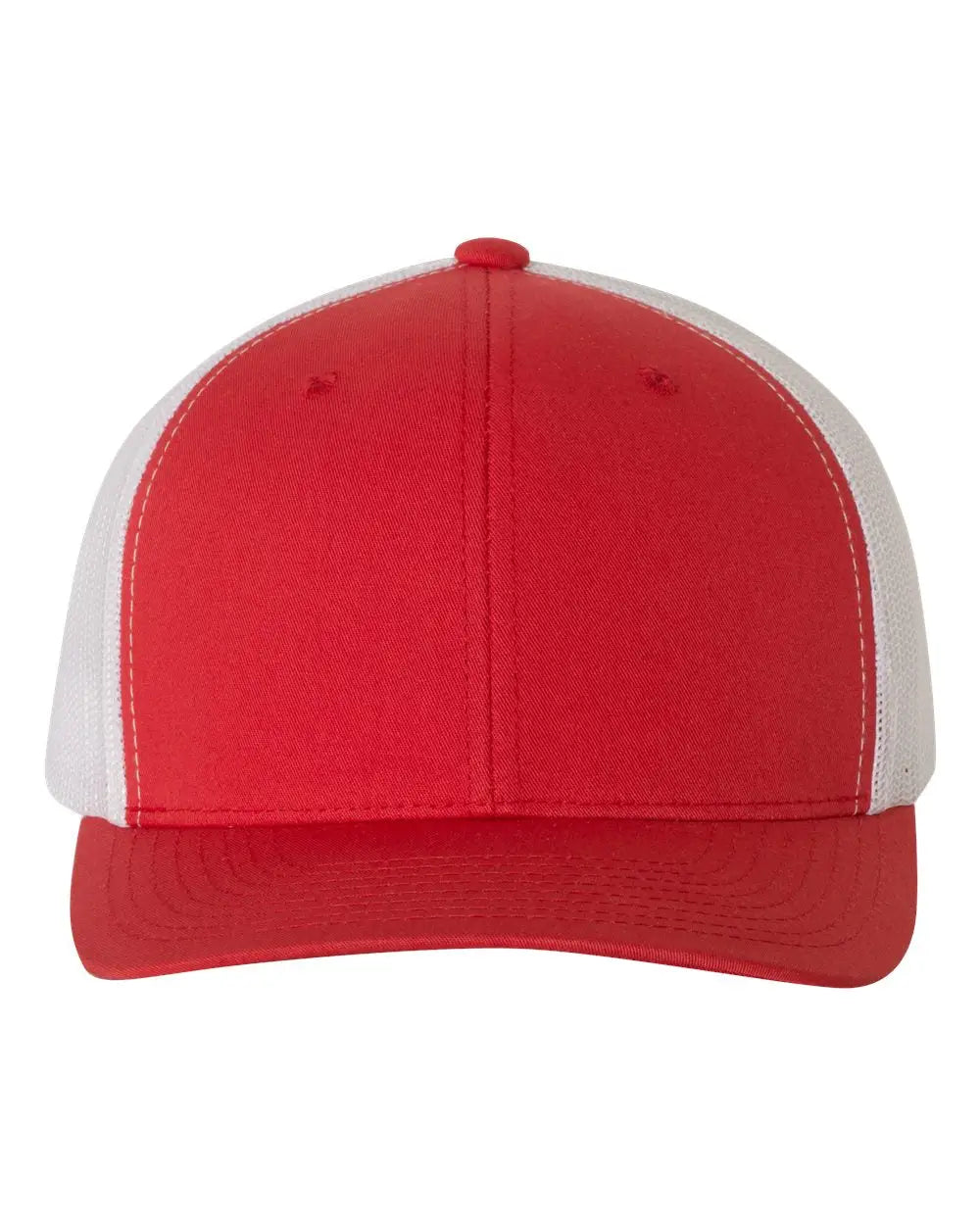 Yp Classics 6606 Retro Trucker Cap - Red White - one Size Fits Most