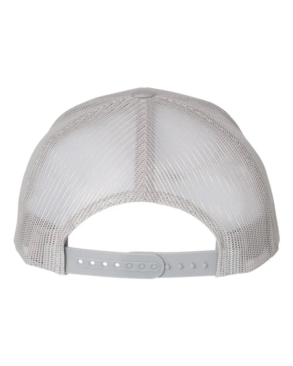 Yp Classics 6606 Retro Trucker Cap - Silver - one Size Fits Most