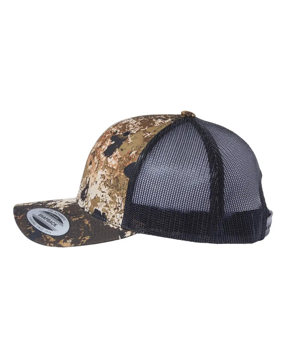 Yp Classics 6606 Retro Trucker Cap - Veil Wideland - one Size Fits Most