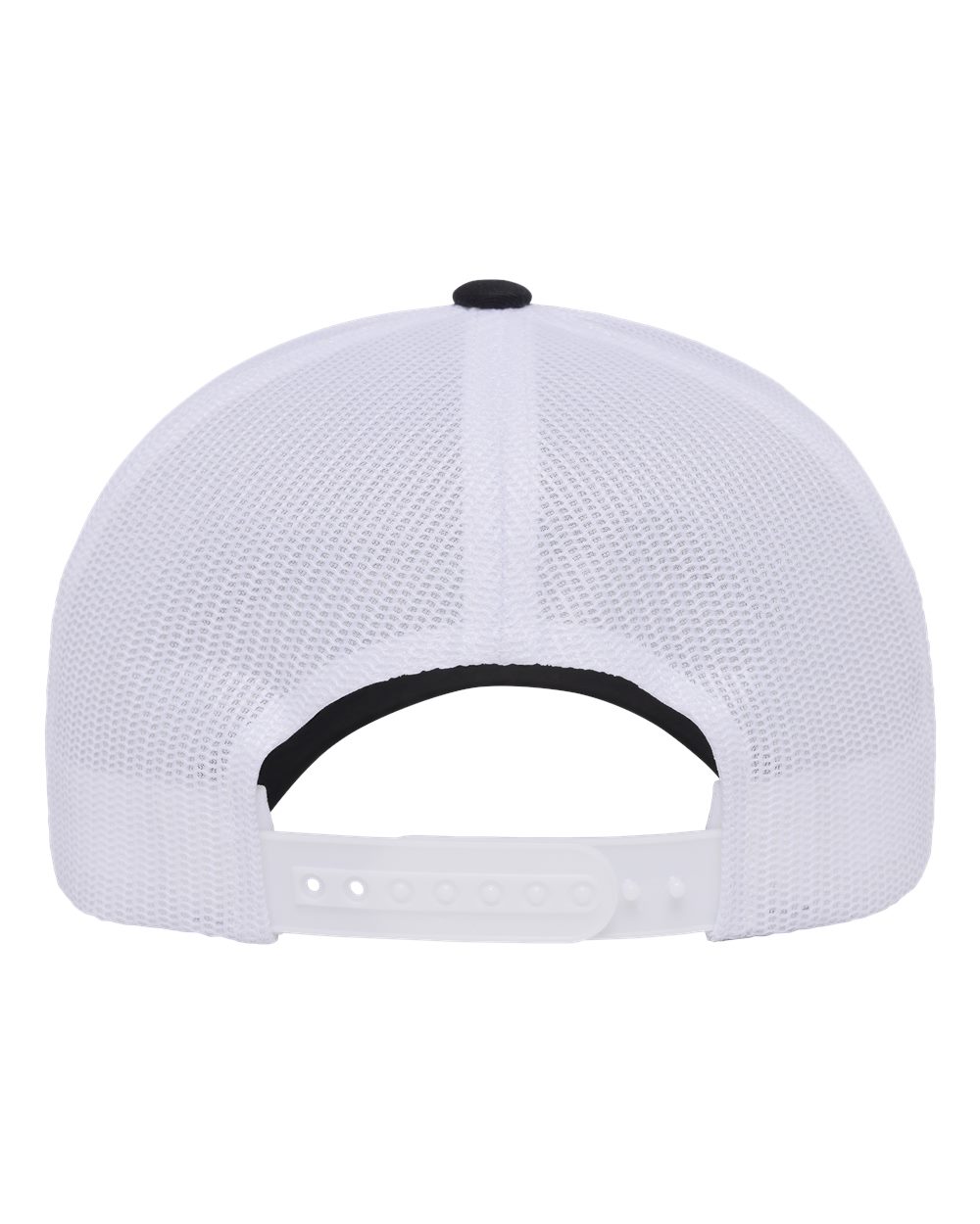 Yp Classics 6606bd Retro Trucker Rope Cap - Black White