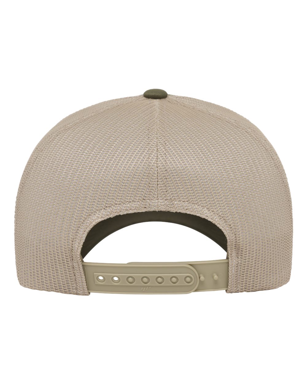 Yp Classics 6606bd Retro Trucker Rope Cap - Moss Green Khaki