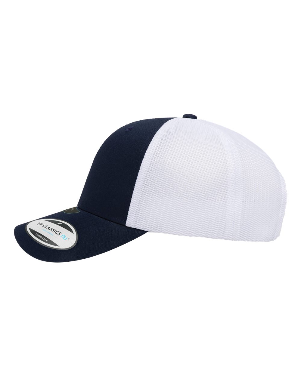 Yp Classics 6606nu Nu Retro Trucker Cap - Navy White