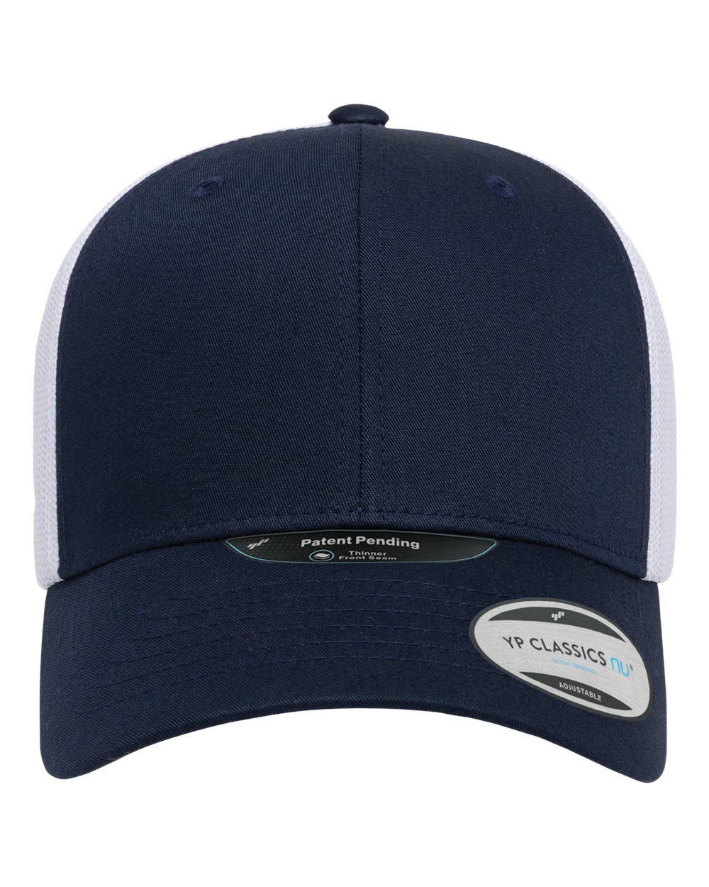 Yp Classics 6606nu Nu Retro Trucker Cap - Navy White