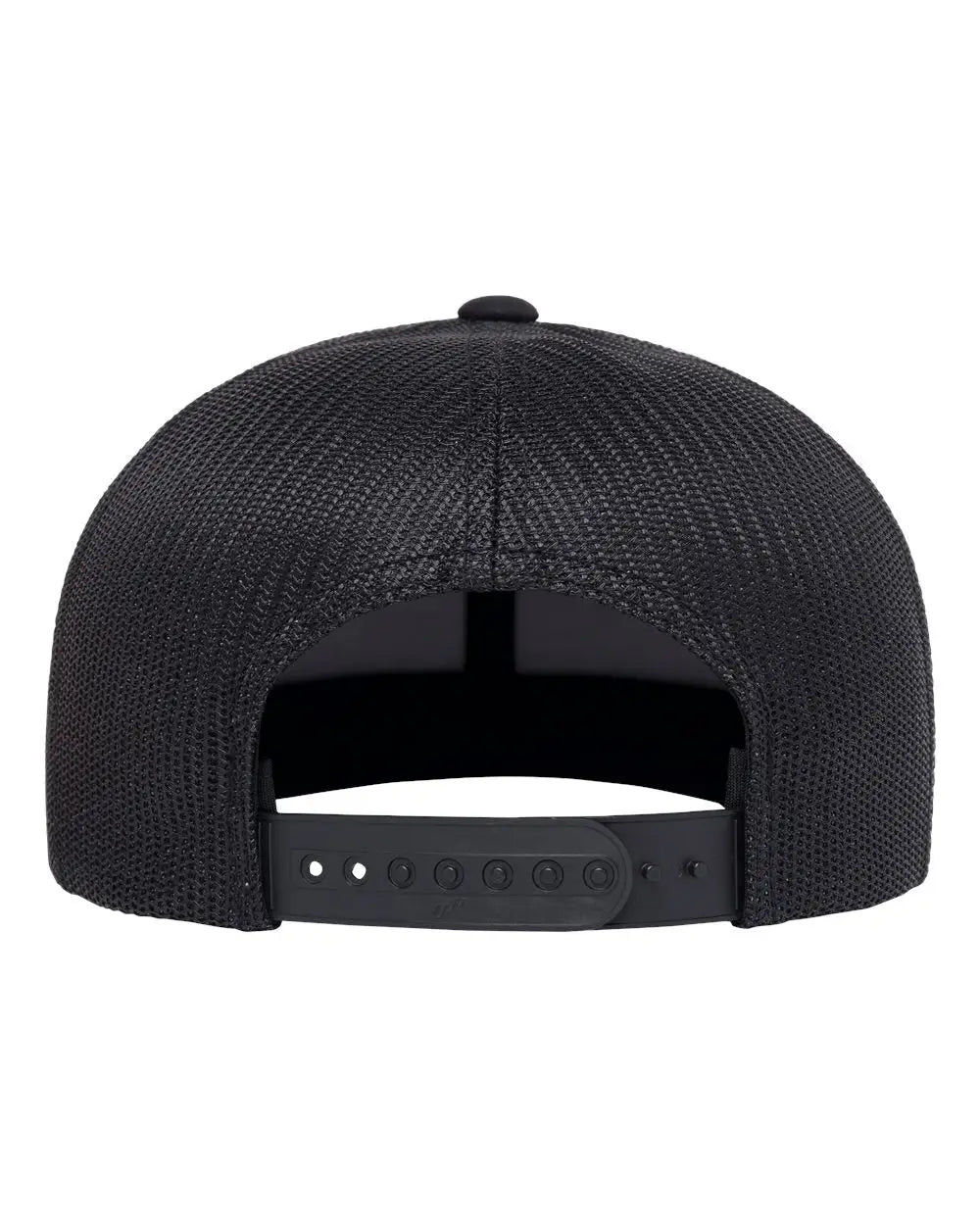 Yp Classics 6609 Retro High Profile Trucker Cap - Black - one Size Fits Most