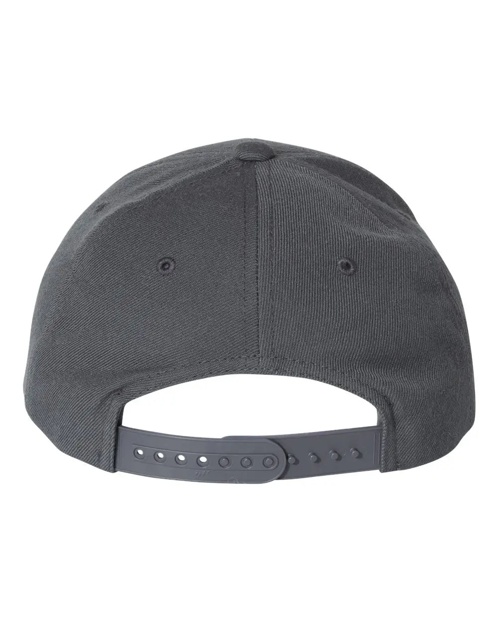 Yp Classics 6789m Premium Curved Bill Snapback Cap - Dark Gray - one Size Fits Most