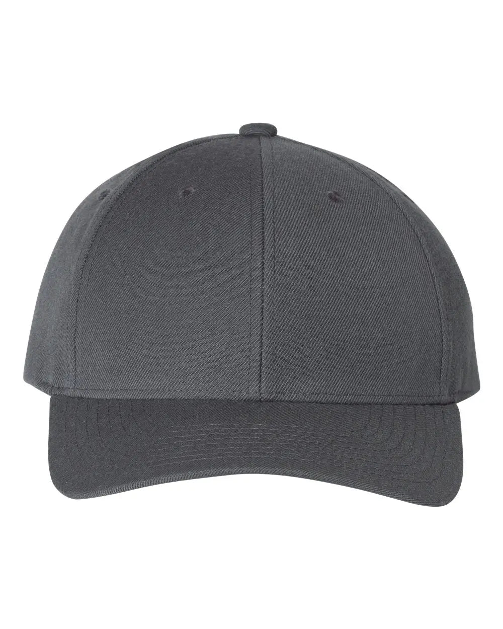 Yp Classics 6789m Premium Curved Bill Snapback Cap - Dark Gray - one Size Fits Most