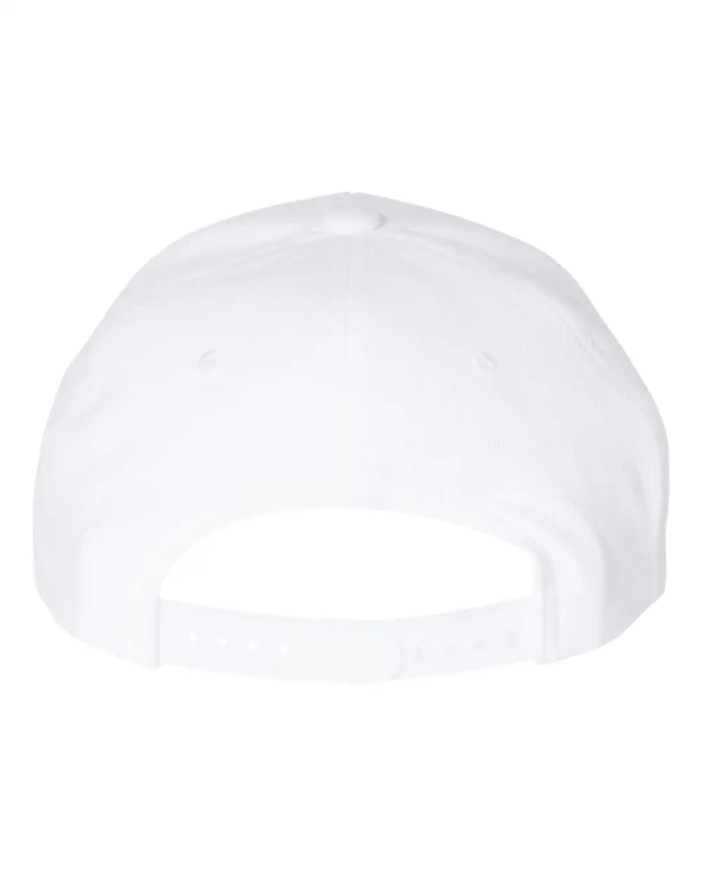 Yp Classics 6789m Premium Curved Bill Snapback Cap - White - one Size Fits Most
