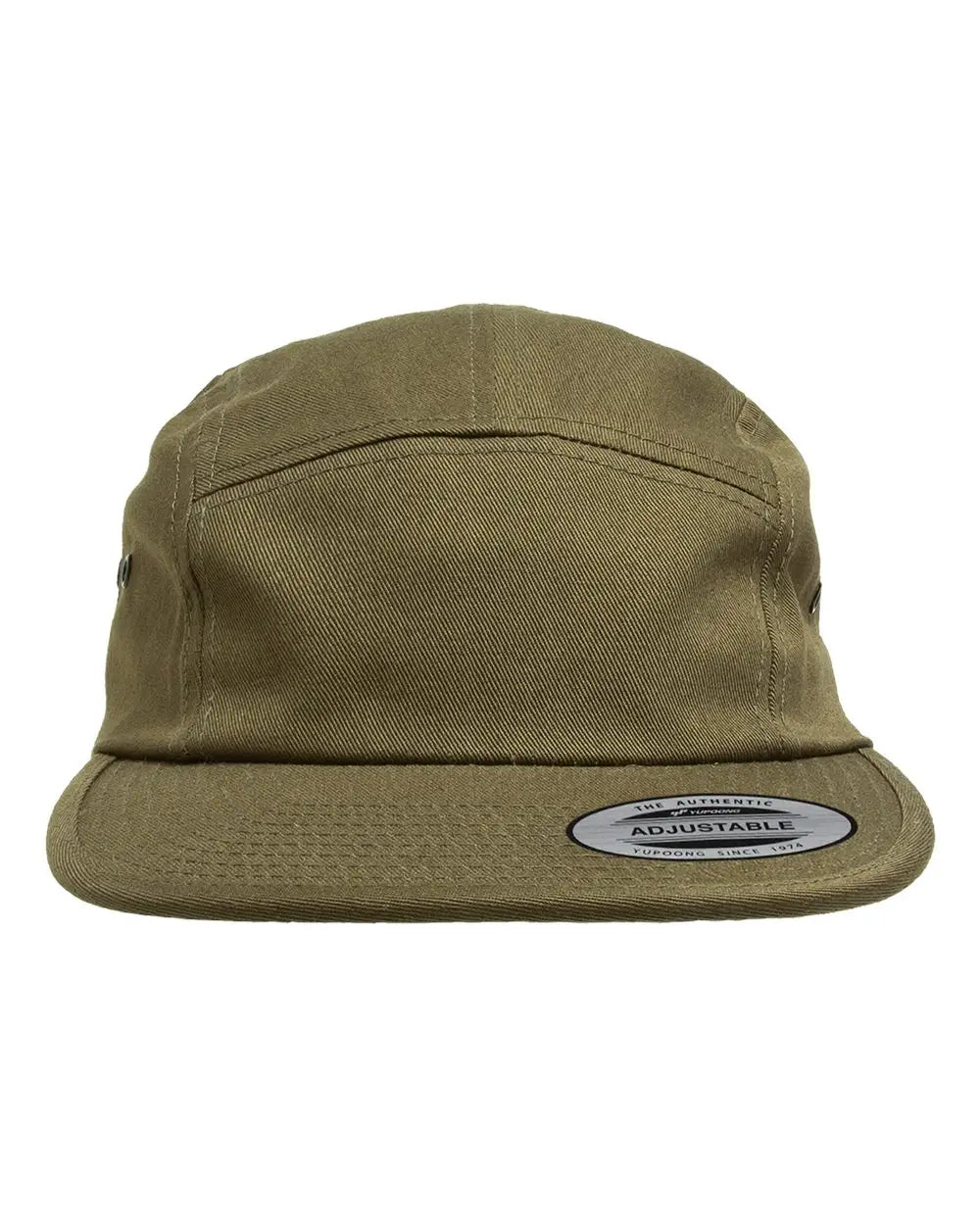 Yp Classics 7005 Classic Jockey Flat Bill Cap - Olive
