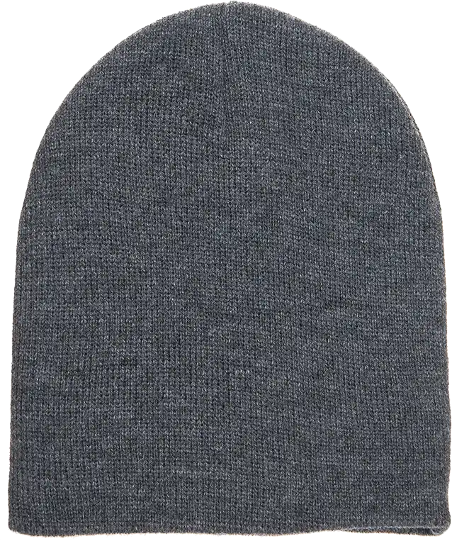 Yupoong 1500kc Classics Short Beanie - Dark Gray - one Size Fits Most