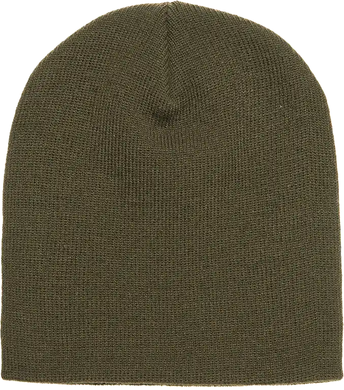 Yupoong 1500kc Classics Short Beanie Olive / one Size Fits Most