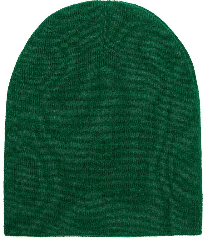 Yupoong 1500kc Classics Short Beanie - Spruce - Forest / one Size Fits Most