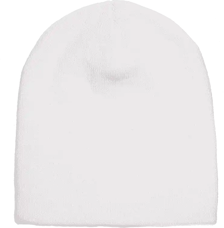 Yupoong 1500kc Classics Short Beanie White / one Size Fits Most