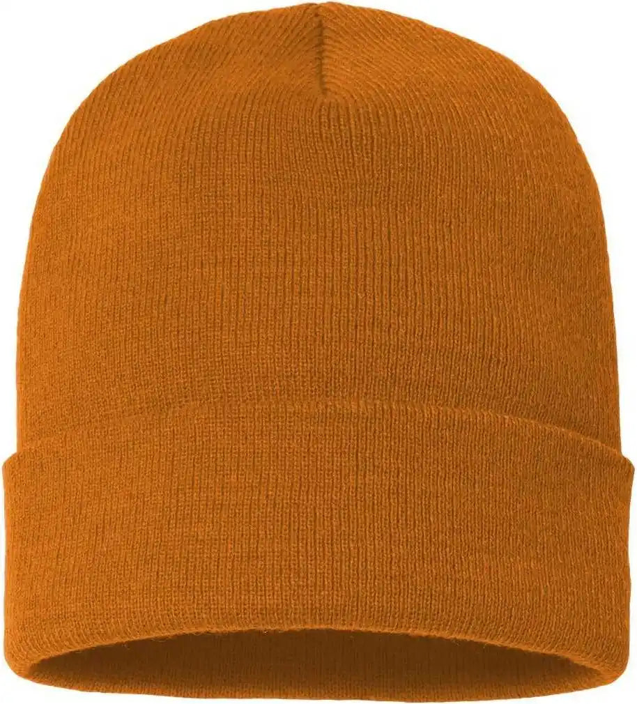 Yupoong 1501kc Classics Cuffed Knit Beanie - Caramel - Tan / one Size Fits Most