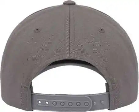 Yupoong 5079 Retro Cotton Blend Trucker Snapback Cap - Gray - one Size Fits Most