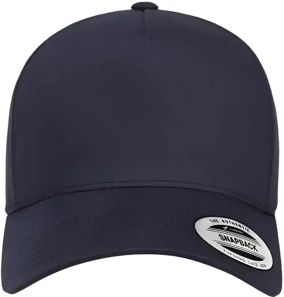 Yupoong 5079 Retro Cotton Blend Trucker Snapback Cap Navy / one Size Fits Most