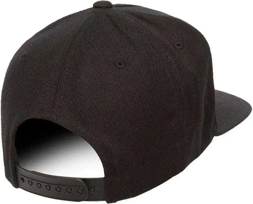 Yupoong 5089m Classics Premium 5-panel Snapback Cap - Black - 6 5/8’’ - 7