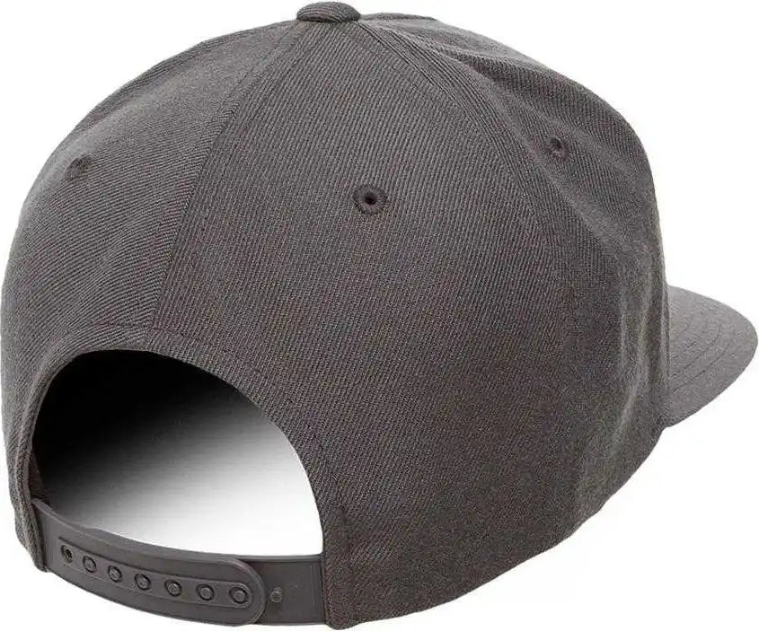 Yupoong 5089m Classics Premium 5 Panel Snapback Cap Dark Gray / 6 5/8’’ 7