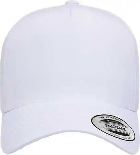 Yupoong 5389ap 5 Panel Snapback with Perforated Cap White / one Size Fits Most