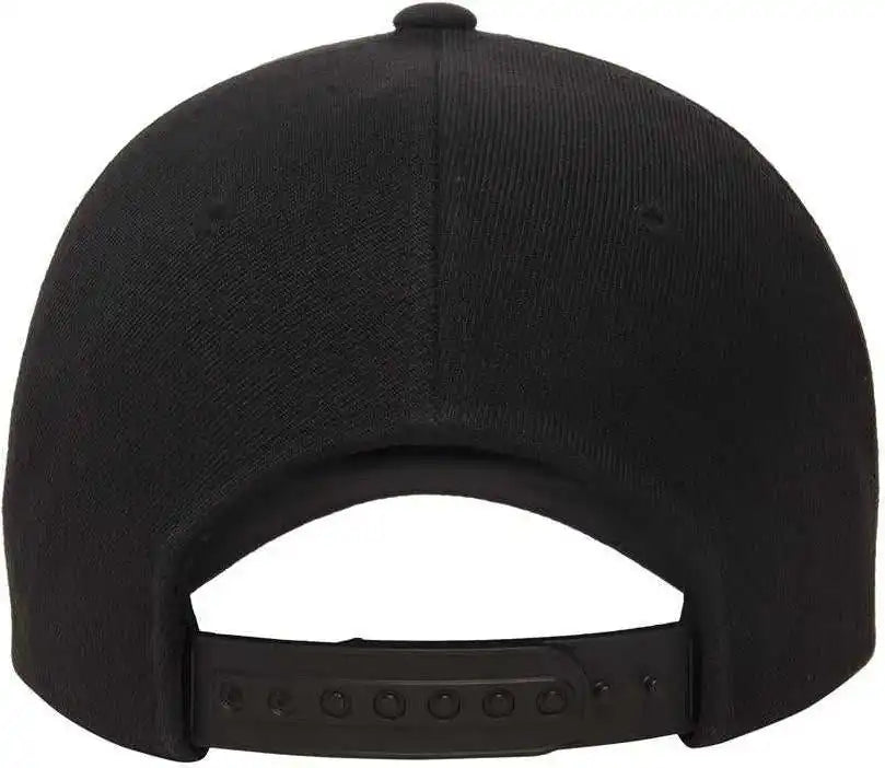 Yupoong 5789m Classics 5 Panel Premium Curved Visor Snapback Cap Black / 6 5/8’’ 7