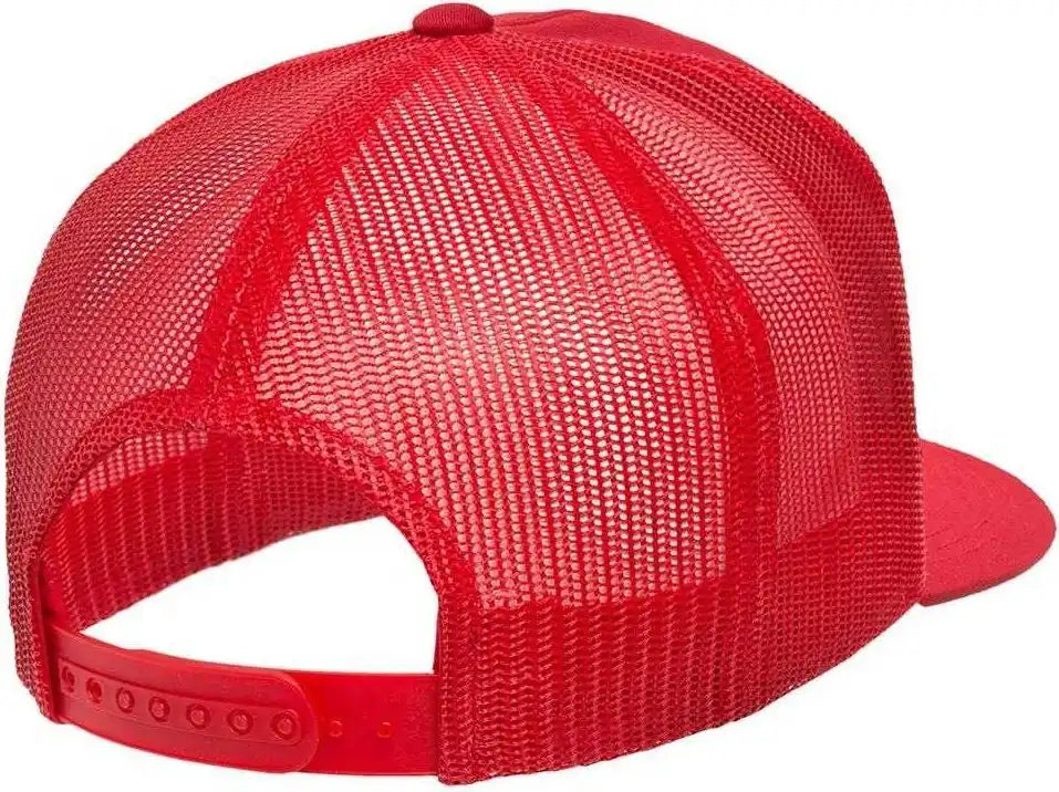 Yupoong 6006 Classics Classic Trucker Cap - Red - 6 5/8’’ - 7