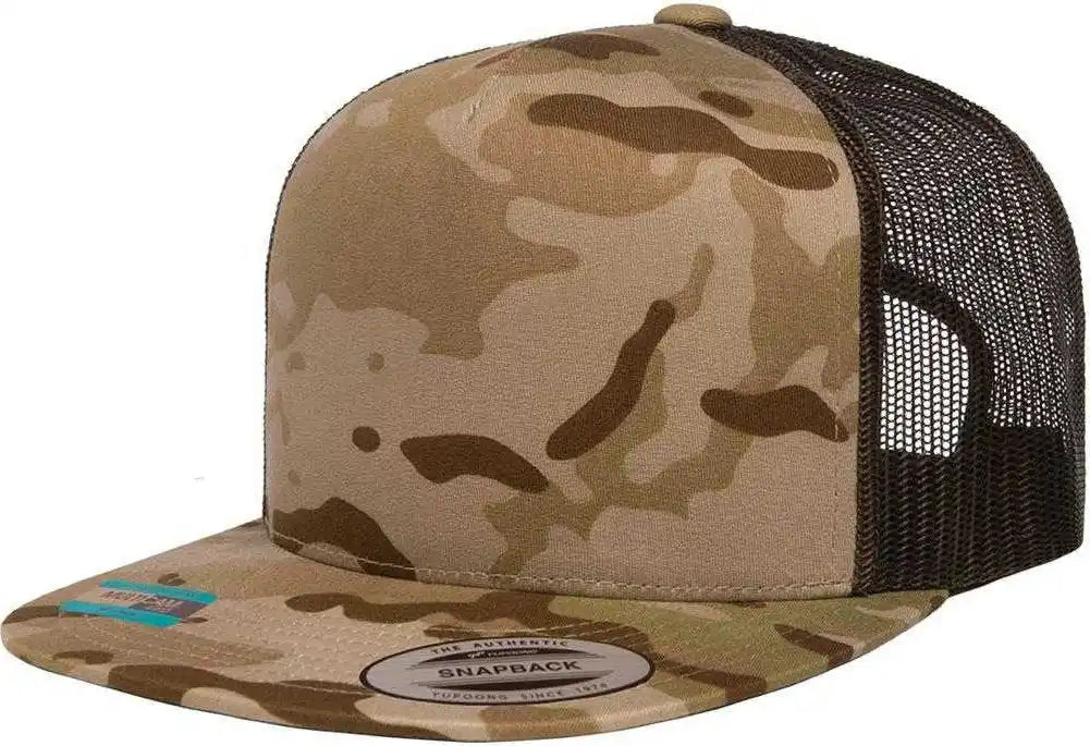 Yupoong 6006mc Classics Multicam Trucker Meshcap - Multicam Arid Brown - Multi-colored / 6 5/8’’ - 7