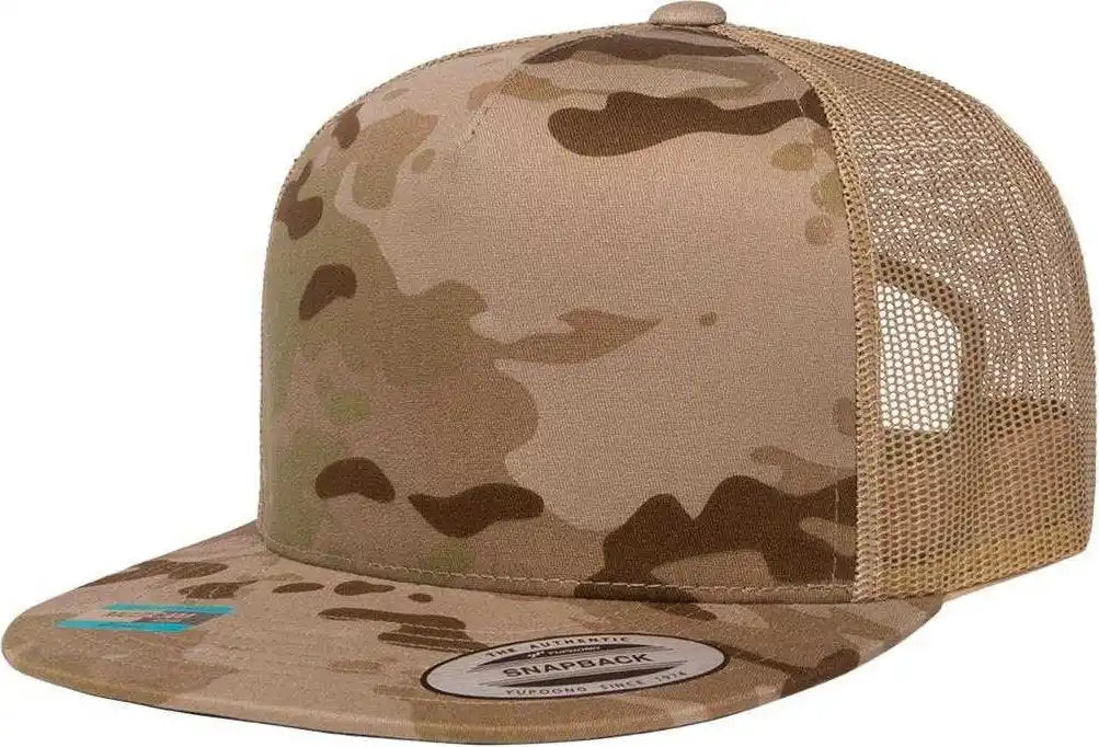 Yupoong 6006mc Classics Multicam Trucker Meshcap - Multicam Arid Tan - Multi-colored / 6 5/8’’ - 7