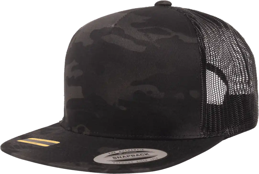 Yupoong 6006mc Classics Multicam Trucker Meshcap - Multicam Black - Multi-colored / 6 5/8’’ - 7