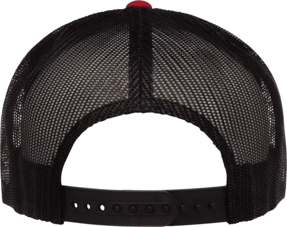 Yupoong 6006t Classics Classic Trucker Cap 2 Tone Red Black / 6 5/8’’ 7