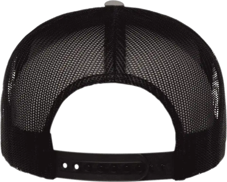 Yupoong 6006t Classics Classic Trucker Cap 2 Tone Silver Black Light Gray / 6 5/8’’ 7
