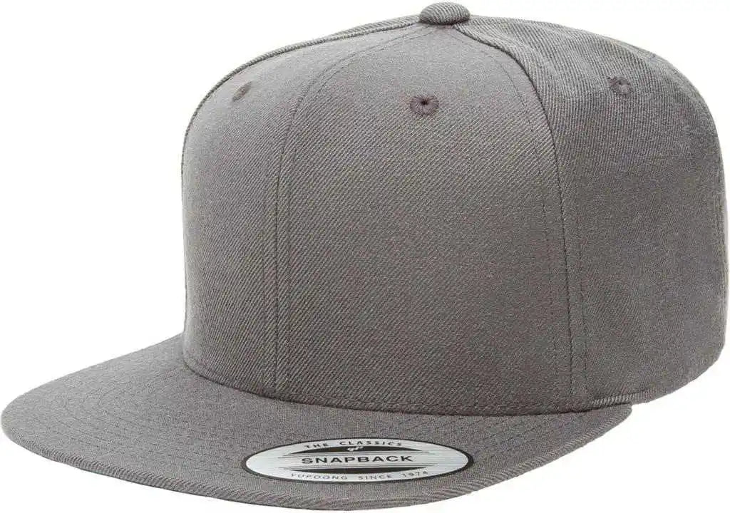 Yupoong 6089m Classics Premium Snapback Cap - Dark Gray - 6 5/8’’ - 7