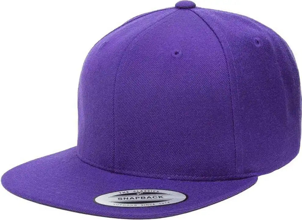 Yupoong 6089m Classics Premium Snapback Cap Purple / 6 5/8’’ 7