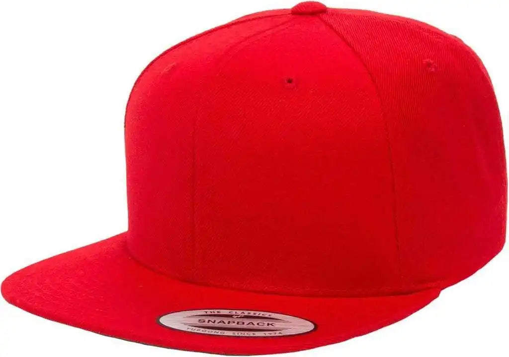 Yupoong 6089m Classics Premium Snapback Cap Red / 6 5/8’’ 7