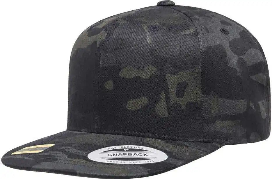 Yupoong 6089mc Classics Multicam Snapback Cap - Multicam Black - Multi-colored / 6 5/8’’ - 7