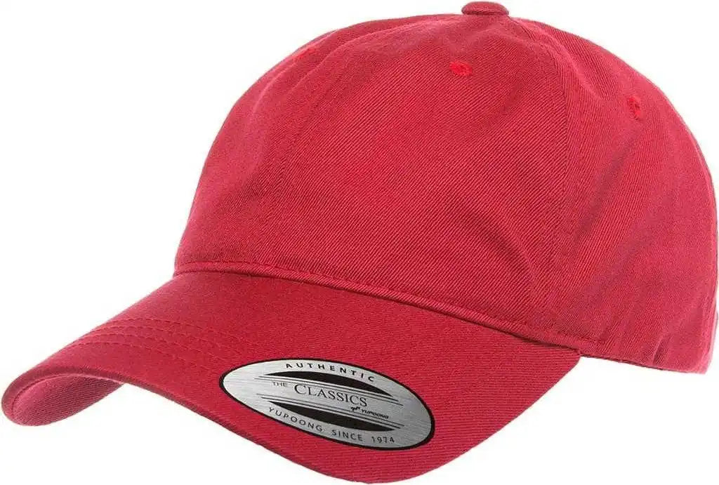 Yupoong 6245cm Classics Classic Dad Cap - Cranberry - Cardinal / 6 5/8’’ - 7