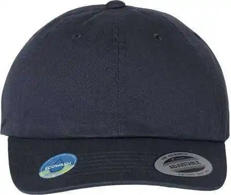 Yupoong 6245ec Eco Washed Dad Cap Navy / 6 5/8’’ 7 3/8’’