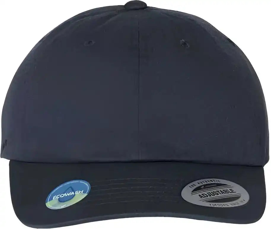 Yupoong 6245ec Eco-washed Dad Cap - Navy - 6 5/8’’ - 7 3/8’’