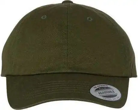 Yupoong 6245ec Eco-washed Dad Cap - Olive Night - 6 5/8’’ - 7 3/8’’