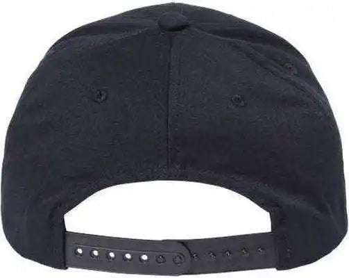 Yupoong 6389 Cvc Snapback Cap - Black - 6 5/8’’ - 7 3/8’’