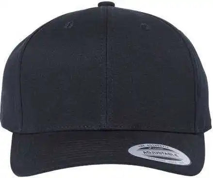 Yupoong 6389 Cvc Snapback Cap - Black - 6 5/8’’ - 7 3/8’’