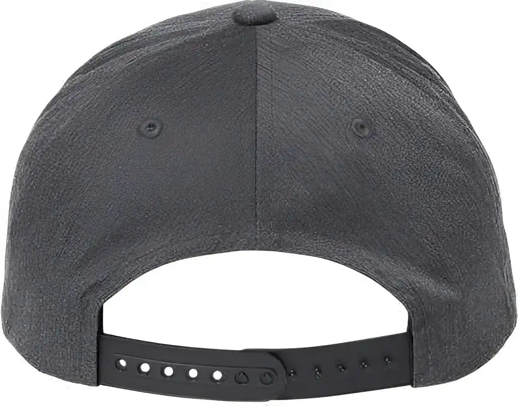 Yupoong 6389 Cvc Snapback Cap Dark Heather Grey Gray / 6 5/8’’ 7 3/8’’
