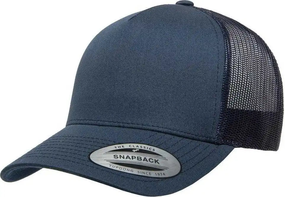 Yupoong 6506 Classics 5-panel Retro Trucker Cap - Navy - 6 5/8’’ - 7