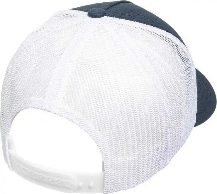 Yupoong 6506t Classics 5-panel Retro Trucker Cap 2-tone - Navy White - 6 5/8’’ - 7