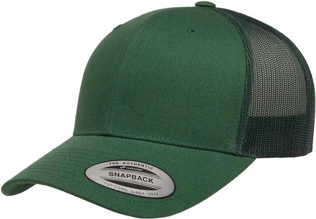 Yupoong 6606 Classics Retro Trucker Cap Evergreen Forest / 6 5/8’’ 7