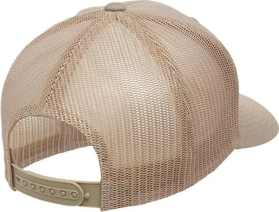 Yupoong 6606 Classics Retro Trucker Cap Khaki / 6 5/8’’ 7