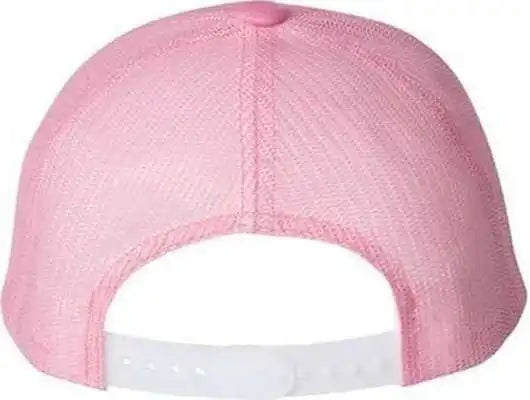 Yupoong 6606 Retro Trucker Cap Pink / one Size Fits Most