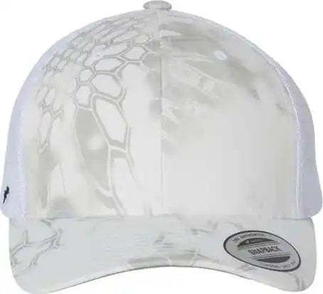 Yupoong 6606 Six-panel Retro Trucker Cap - Kryptek Wraith - 6 5/8’’ - 7 3/8’’