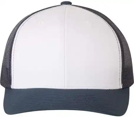 Yupoong 6606 Six Panel Retro Trucker Cap Navy White / 6 5/8’’ 7 3/8’’