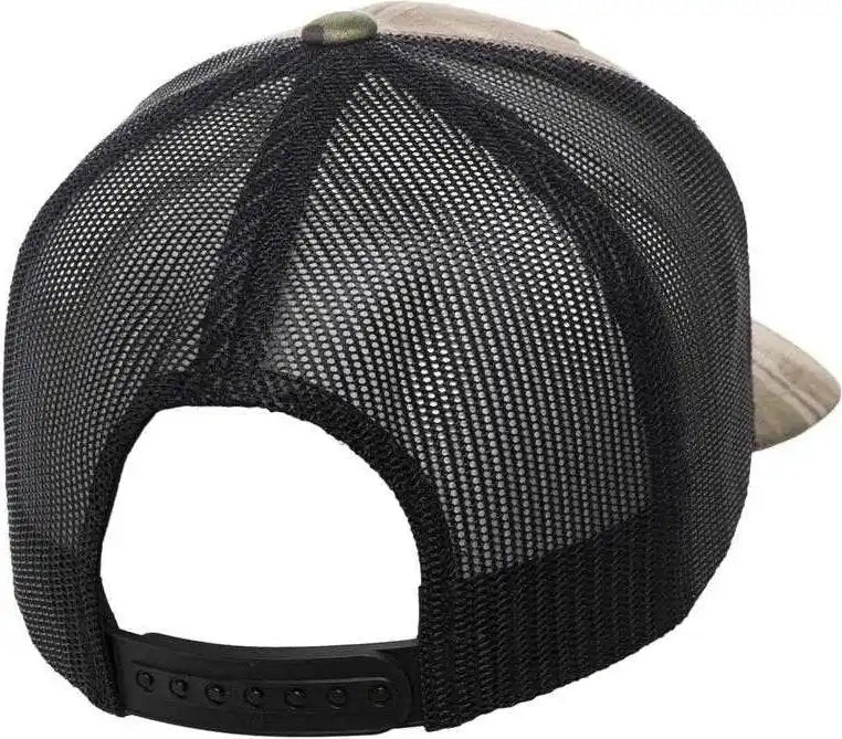Yupoong 6606mc Classics Multicam Retro Trucker Cap - Multicam Original Black - Multi-colored / 6 5/8’’ - 7